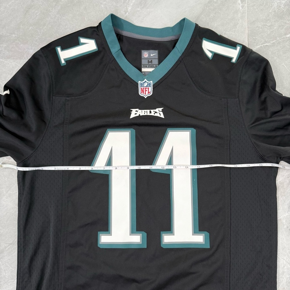 Men’s Nike Carson Wentz #11 NFL Philadelphia Eagles Football Jersey Medium - Picture 15 of 16